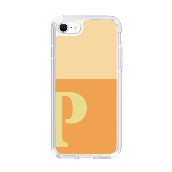 Slim Protection Case［ Original - initial two tone - P orange ］