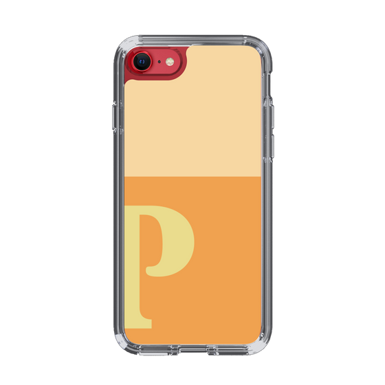 Slim Protection Case［ Original - initial two tone - P orange ］