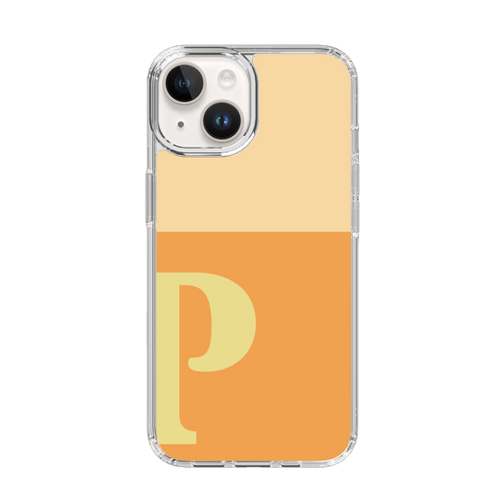 Slim Protection Case［ Original - initial two tone - P orange ］