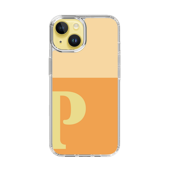 Slim Protection Case［ Original - initial two tone - P orange ］
