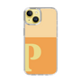 Slim Protection Case［ Original - initial two tone - P orange ］