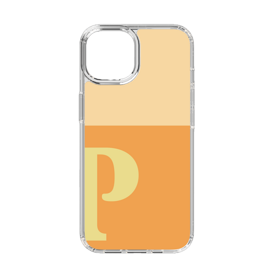 Slim Protection Case［ Original - initial two tone - P orange ］