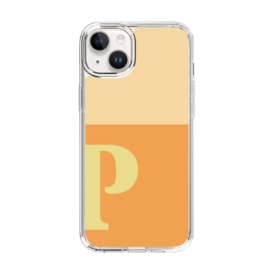 Slim Protection Case［ Original - initial two tone - P orange ］
