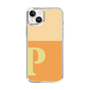 Slim Protection Case［ Original - initial two tone - P orange ］