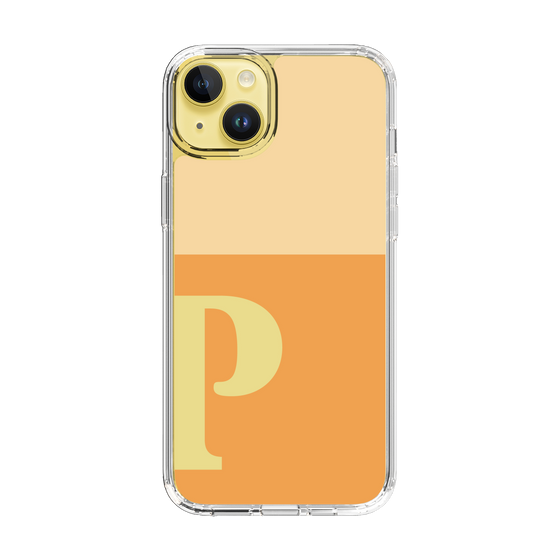 Slim Protection Case［ Original - initial two tone - P orange ］