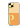 Slim Protection Case［ Original - initial two tone - P orange ］