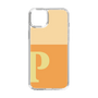 Slim Protection Case［ Original - initial two tone - P orange ］