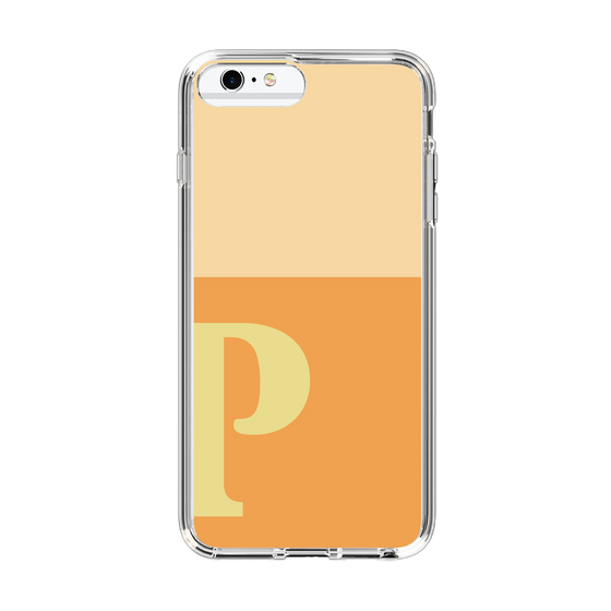 Slim Protection Case［ Original - initial two tone - P orange ］