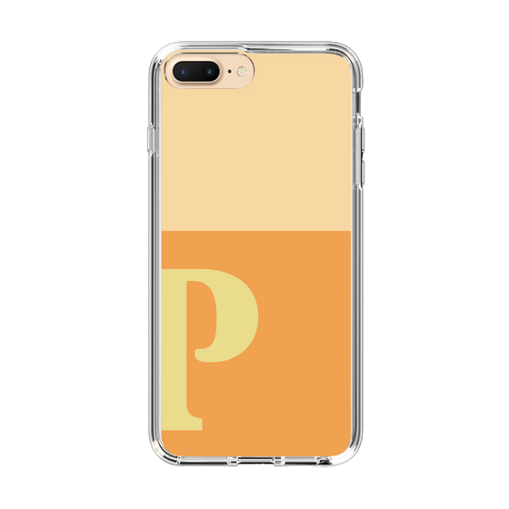 Slim Protection Case［ Original - initial two tone - P orange ］