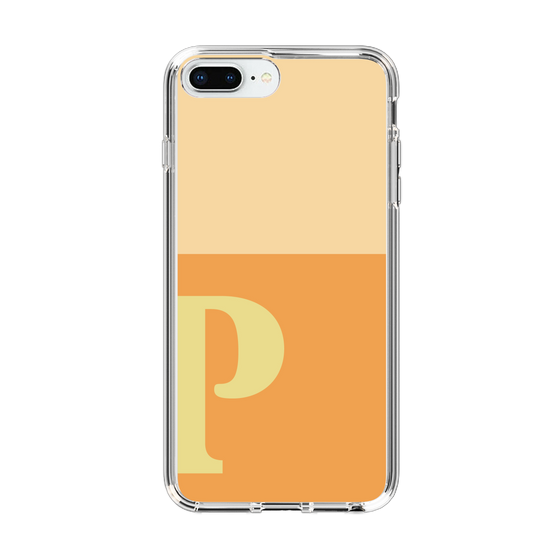 Slim Protection Case［ Original - initial two tone - P orange ］