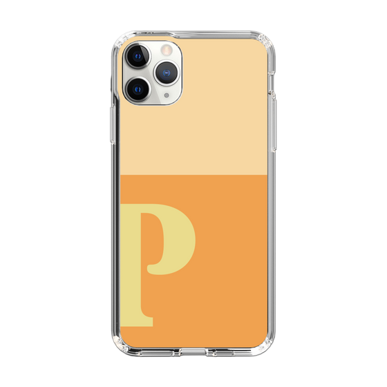 Slim Protection Case［ Original - initial two tone - P orange ］