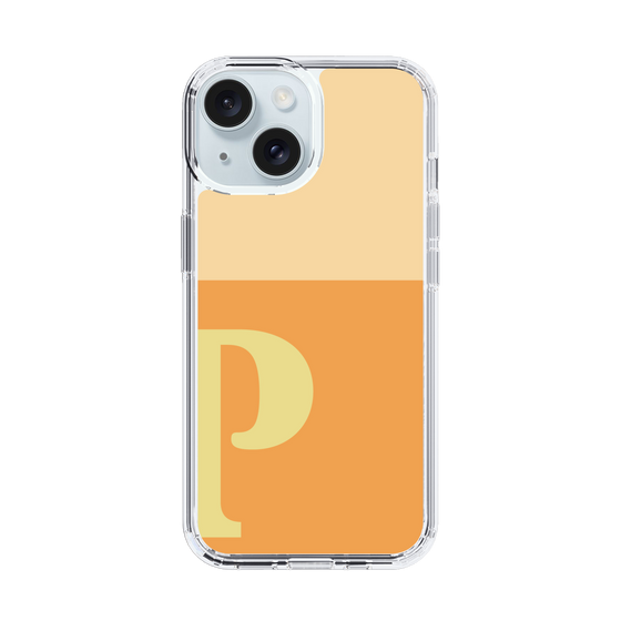 Slim Protection Case［ Original - initial two tone - P orange ］