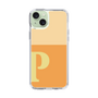 Slim Protection Case［ Original - initial two tone - P orange ］