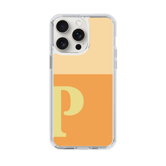 Slim Protection Case［ Original - initial two tone - P orange ］