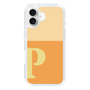 Slim Protection Case［ オリジナル - initial two tone - P orange ］