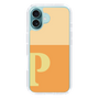 Slim Protection Case［ オリジナル - initial two tone - P orange ］