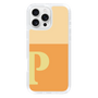 Slim Protection Case［ オリジナル - initial two tone - P orange ］