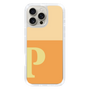 Slim Protection Case［ オリジナル - initial two tone - P orange ］