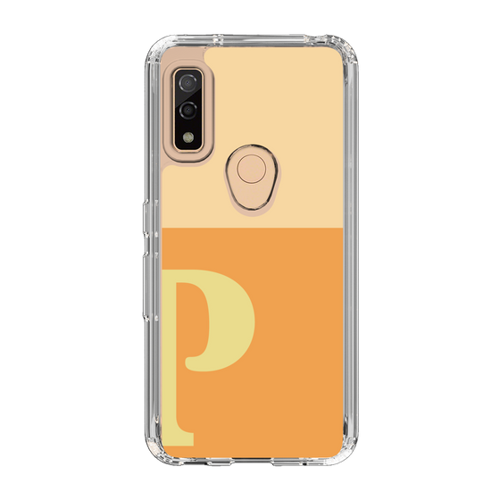 Slim Protection Case［ Original - initial two tone - P orange ］