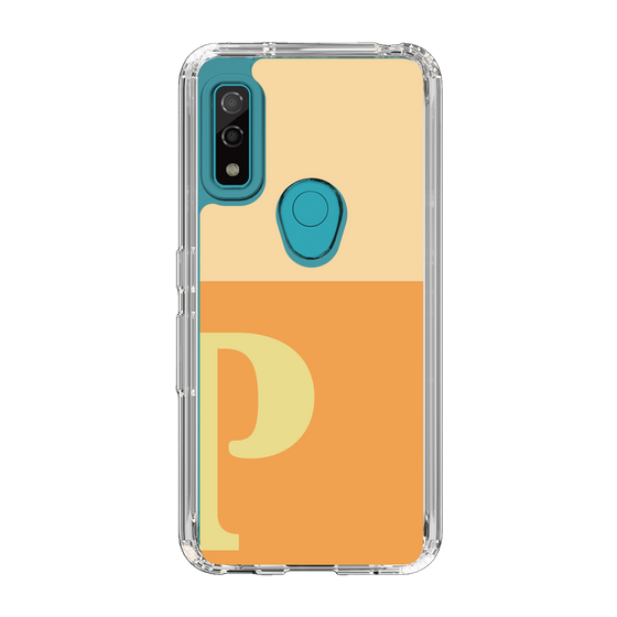 Slim Protection Case［ Original - initial two tone - P orange ］