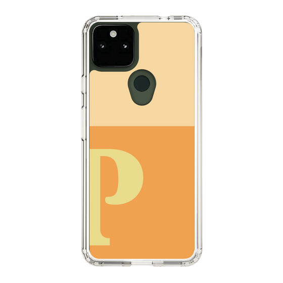 Slim Protection Case［ Original - initial two tone - P orange ］