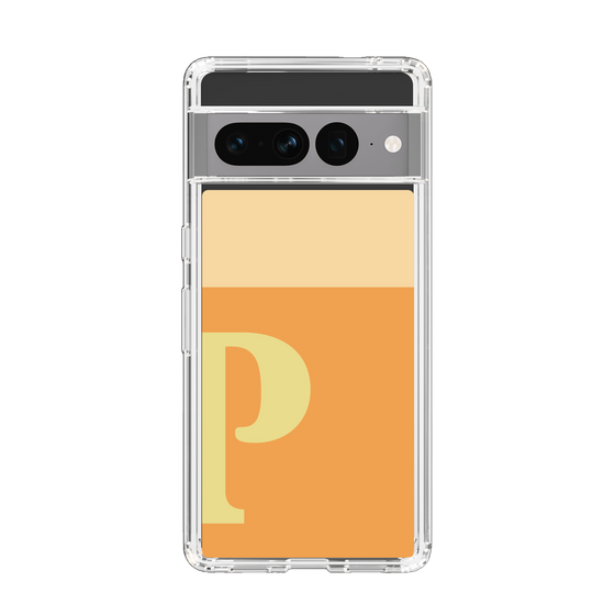 Slim Protection Case［ Original - initial two tone - P orange ］