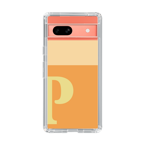 Slim Protection Case［ Original - initial two tone - P orange ］
