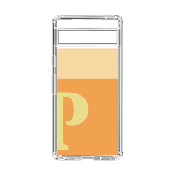 Slim Protection Case［ Original - initial two tone - P orange ］