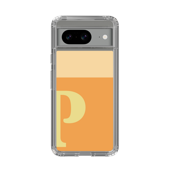 Slim Protection Case［ Original - initial two tone - P orange ］