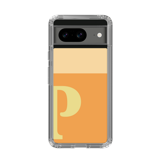 Slim Protection Case［ Original - initial two tone - P orange ］