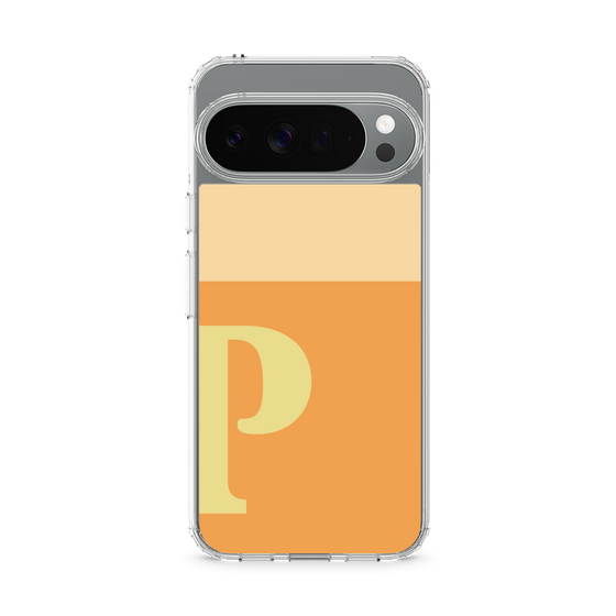 Slim Protection Case［ Original - initial two tone - P orange ］