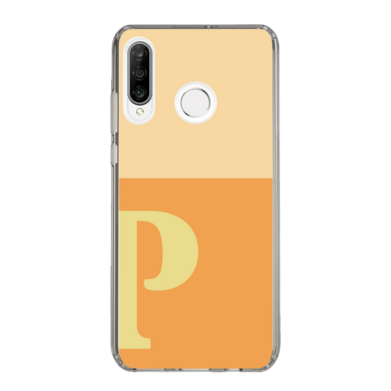 Slim Protection Case［ Original - initial two tone - P orange ］