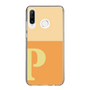 Slim Protection Case［ Original - initial two tone - P orange ］