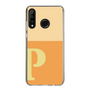 Slim Protection Case［ Original - initial two tone - P orange ］
