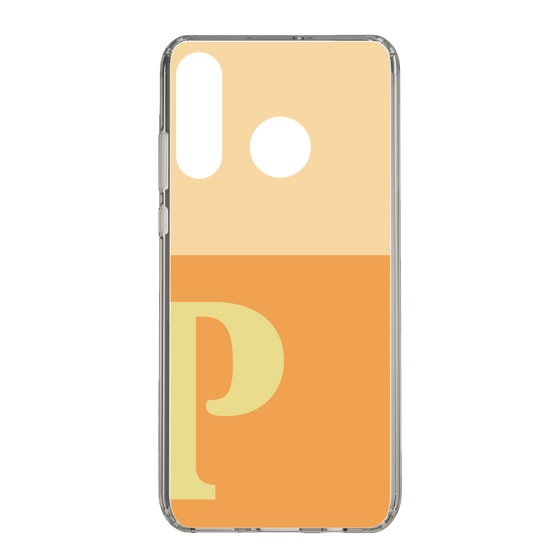 Slim Protection Case［ Original - initial two tone - P orange ］