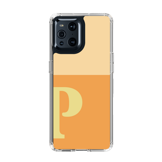 Slim Protection Case［ Original - initial two tone - P orange ］