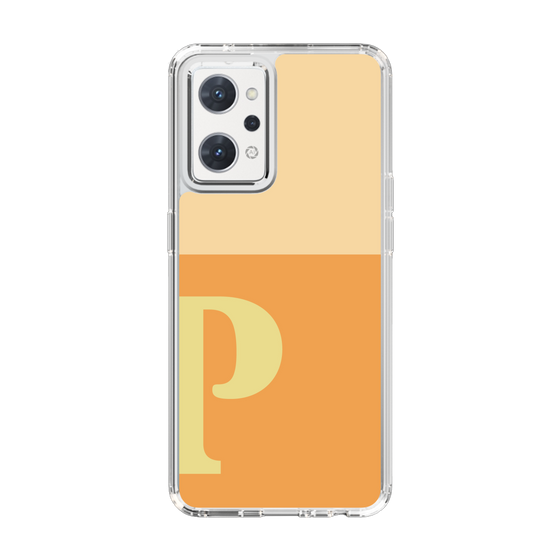Slim Protection Case［ Original - initial two tone - P orange ］