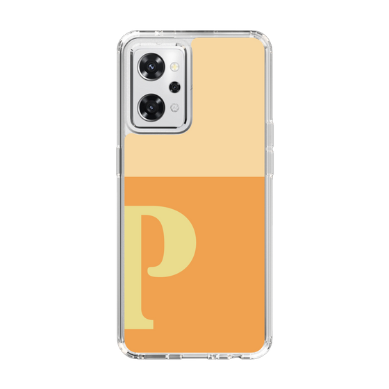 Slim Protection Case［ オリジナル - initial two tone - P orange ］