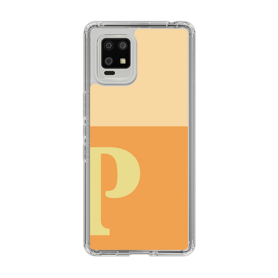Slim Protection Case［ Original - initial two tone - P orange ］