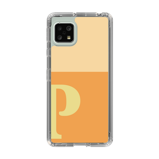 Slim Protection Case［ Original - initial two tone - P orange ］