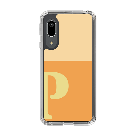 Slim Protection Case［ Original - initial two tone - P orange ］