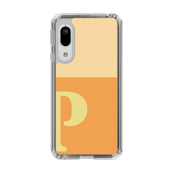Slim Protection Case［ Original - initial two tone - P orange ］