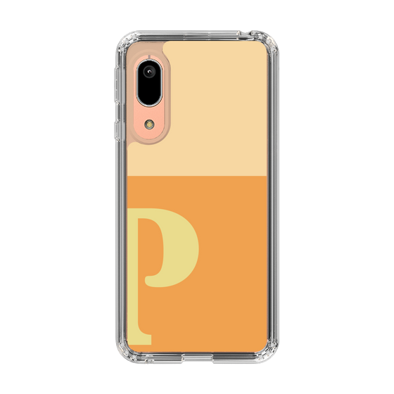 Slim Protection Case［ Original - initial two tone - P orange ］