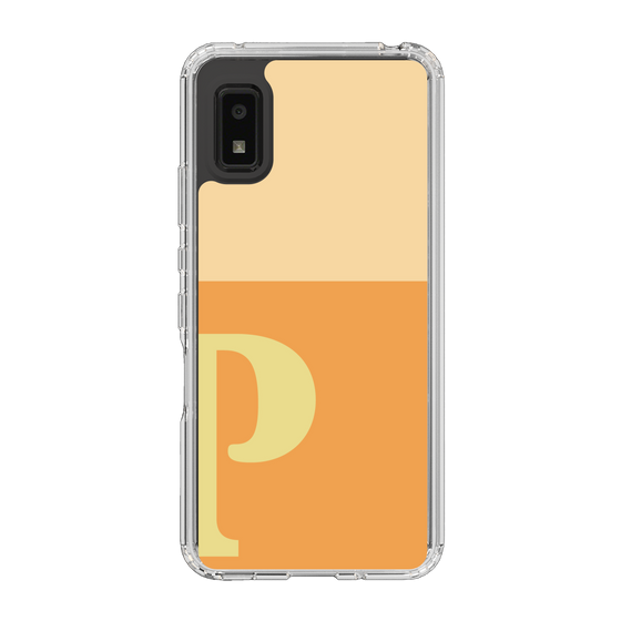 Slim Protection Case［ Original - initial two tone - P orange ］