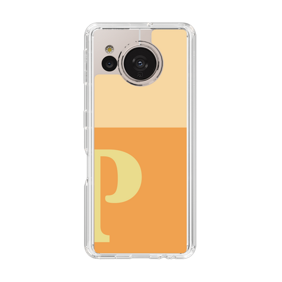 Slim Protection Case［ Original - initial two tone - P orange ］