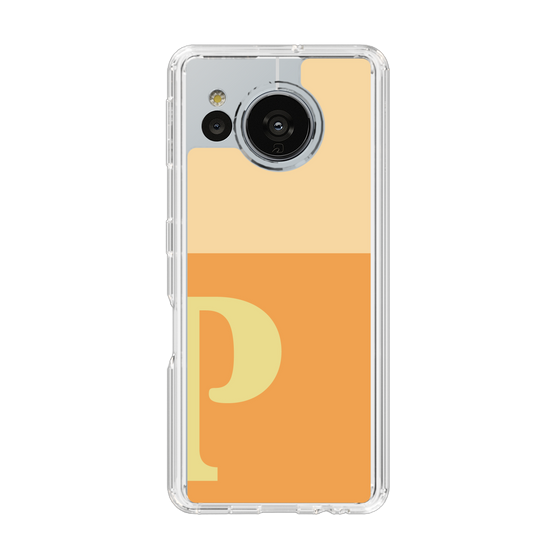 Slim Protection Case［ Original - initial two tone - P orange ］