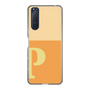 Slim Protection Case［ Original - initial two tone - P orange ］