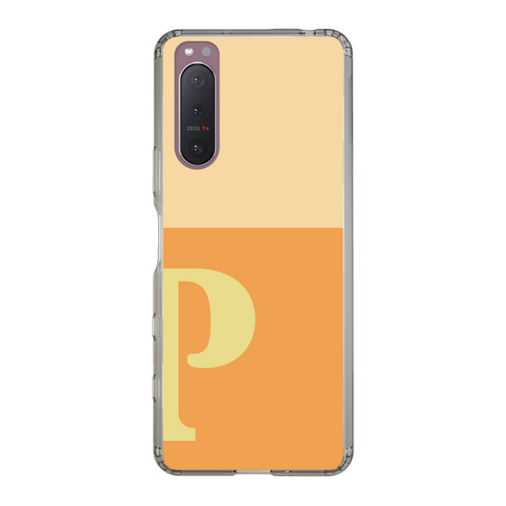 Slim Protection Case［ Original - initial two tone - P orange ］