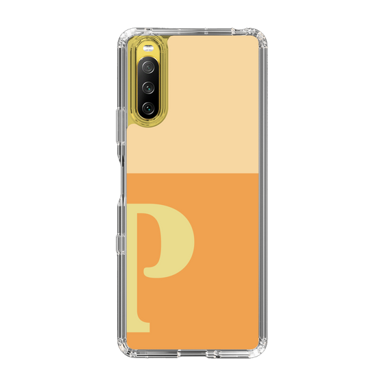 Slim Protection Case［ Original - initial two tone - P orange ］