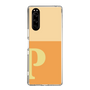 Slim Protection Case［ Original - initial two tone - P orange ］